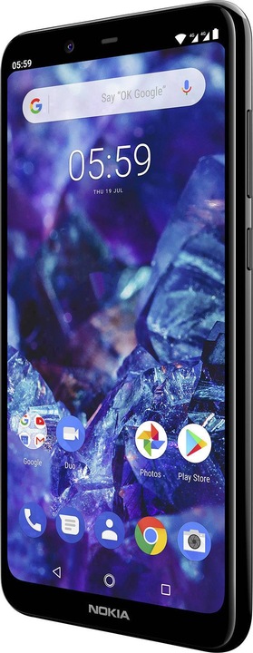 Produktbild Nokia 5.1 Plus (32 GB, Schwarz, 5.86", Hybrid Dual SIM, 13 Mpx, 4G)