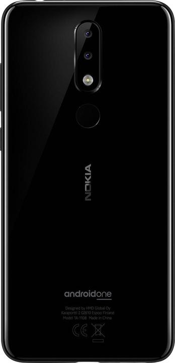 Immagine prodotto Nokia 5.1 Plus (32 GB, Nero, 5.86", Doppia SIM Ibrida, 4G)