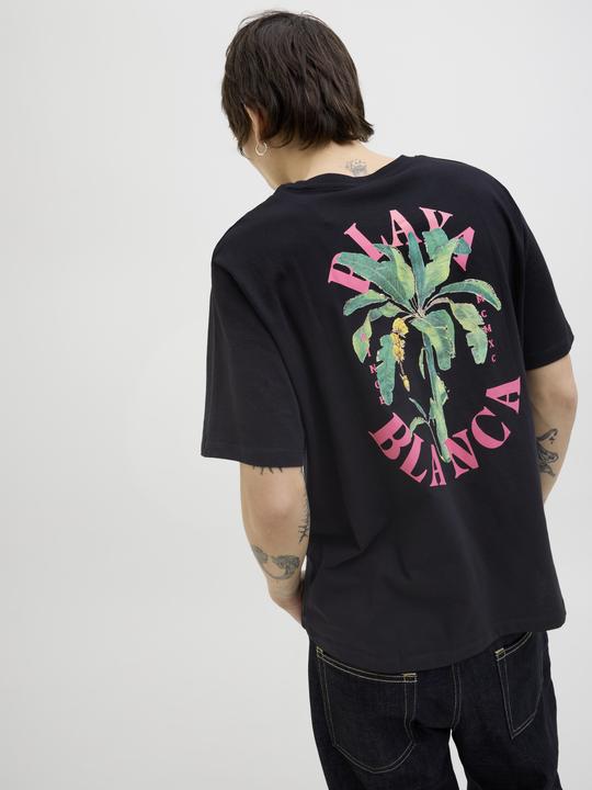 Produktbild Jack & Jones Rückenprint Rundhals T-shirt T-shirt (XS)