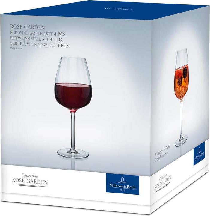 Produktbild Villeroy & Boch Rotweinkelch (20 cl, 4 Gläser, Rotweingläser)