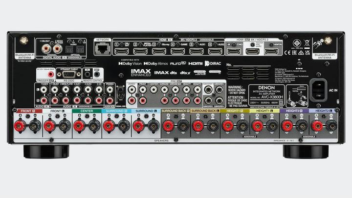 Image du produit Denon AVC-X3800H (Stéréo, 9.4 Canal, AM, FM)