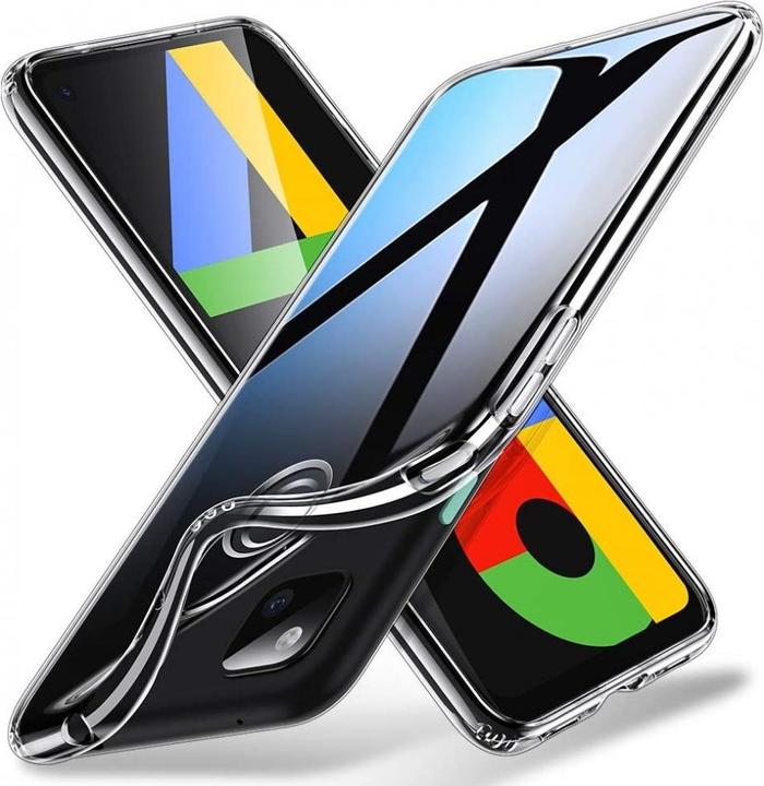 Immagine prodotto Screenguard Custodia Google Pixel 4a flessibile in TPU trasparente (Google Pixel 4a)
