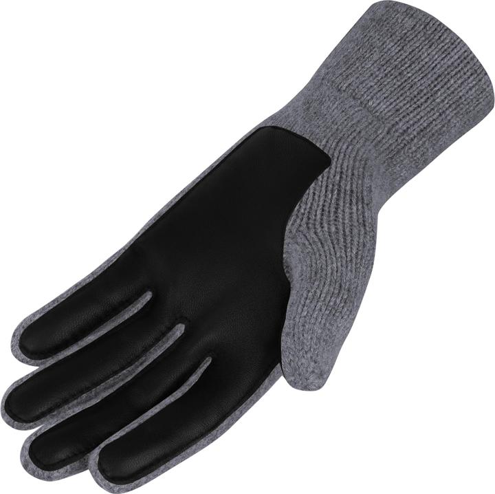 Produktbild Normani Herren Merino Strick-Fingerhandschuhe mit Schafleder "Leanyer" - 9635 (8.5)