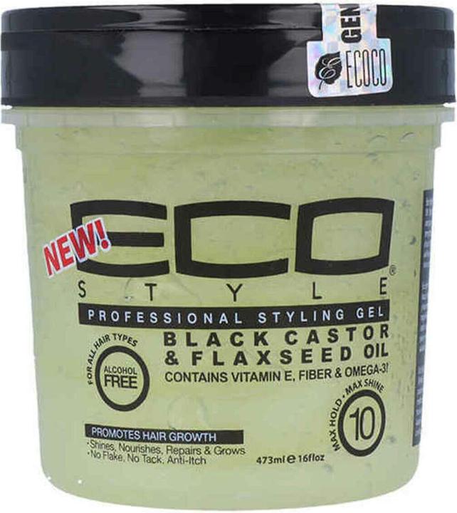 Produktbild Weleda Öko -Stil, Styling -Gel mit schwarzem Rizinus und Leinöl, 1 Stück (Haargel, 473 ml)