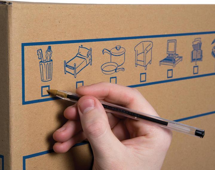 Actual product image Fellowes Smoothmove (set of 10) (61 x 41 x 46 cm, 115 l)