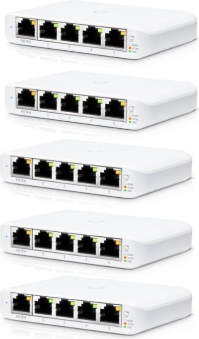 Immagine prodotto Ubiquiti Usw Flex Mini 5-Pack (5 porte)