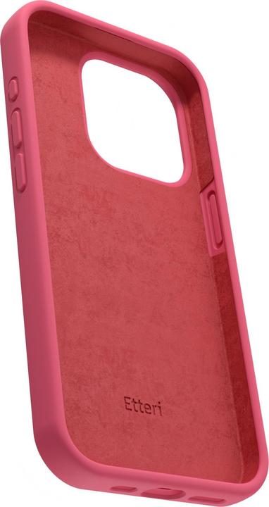 Actual product image Etteri Silicone case for Samsung Galaxy S23 raspberry (Samsung Galaxy S23)