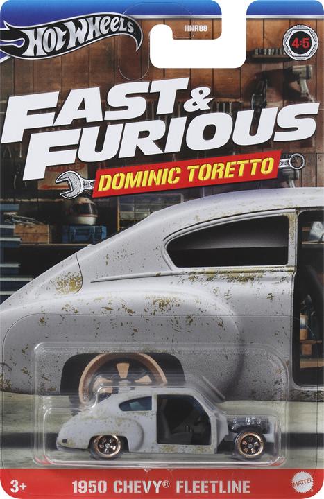 Immagine prodotto Hot Wheels Fast and Furious Dominic Toretto 1950 Chevy Fleetline για 3+ ετών HRW49