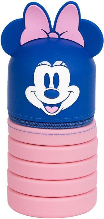 Actual product image Disney 3D Minnie Mouse pencil case - adorable, durable and spacious stationery organiser for