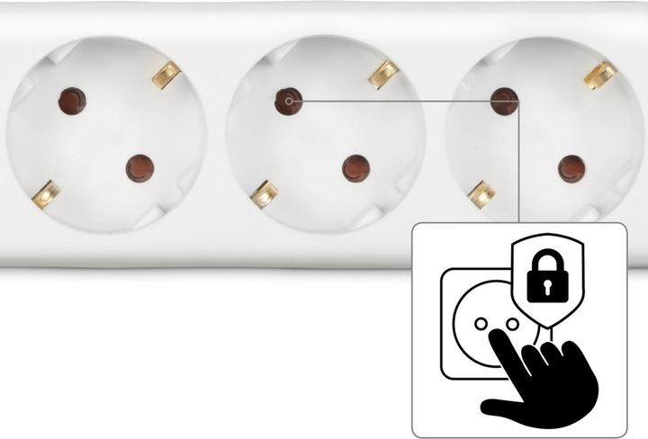 Produktbild Hama Steckdosenleiste (3x, CEE 7/3, 3 m)