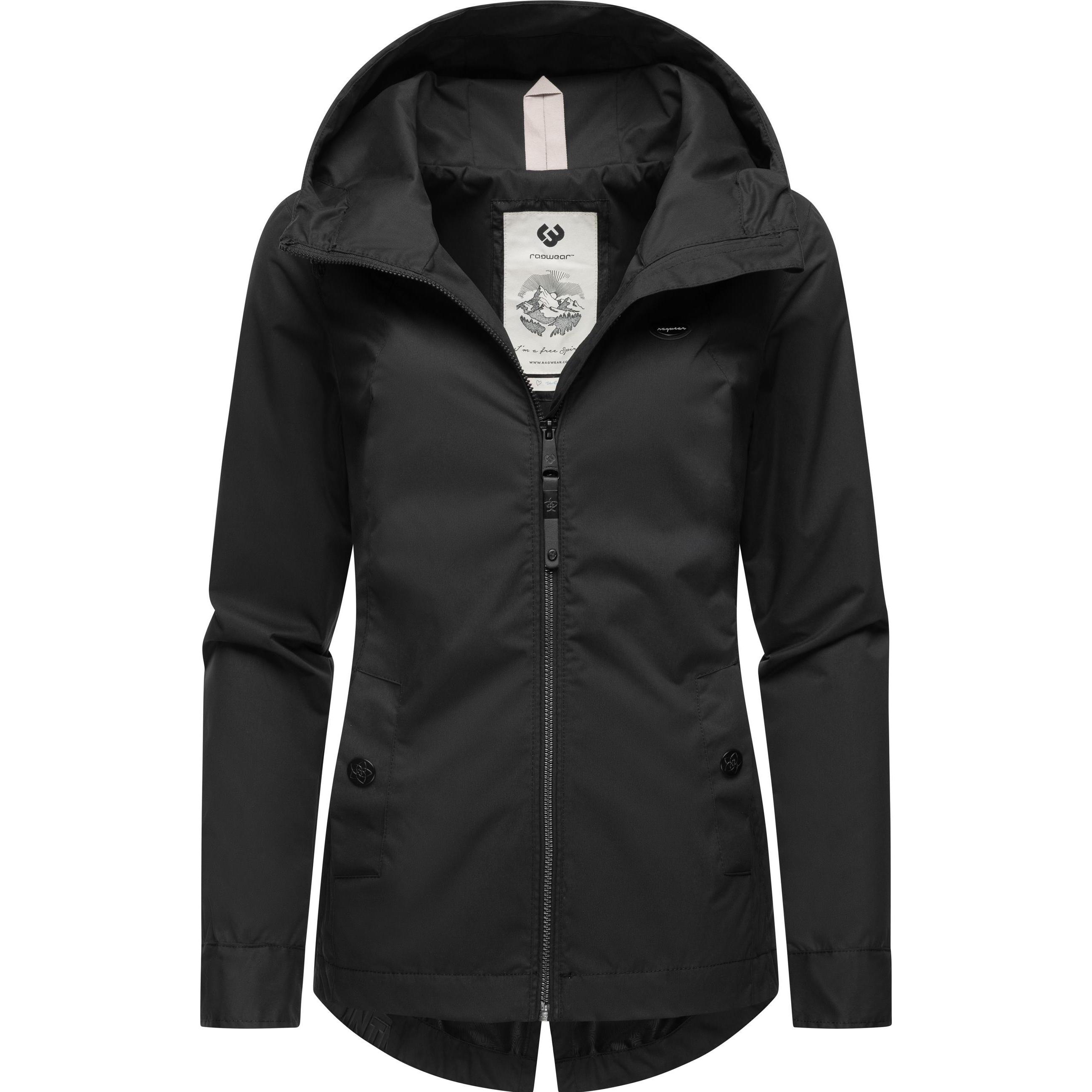 Ragwear, Damen, Jacke, Monade Übergang (M), Schwarz, M