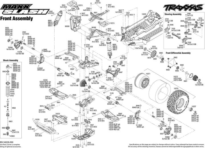 Immagine prodotto Traxxas Maxx Slash 1:8 4wd Ep (RTR pronto all'uso)