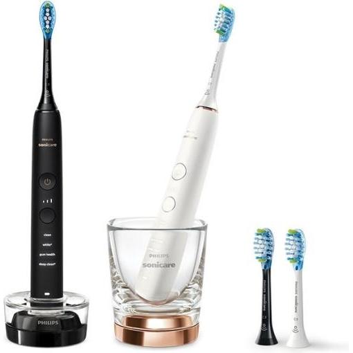 Philips Sonicare, Elektrische Zahnbürste, DiamondClean 9000 HX9914/61 (Schallzahnbürste)