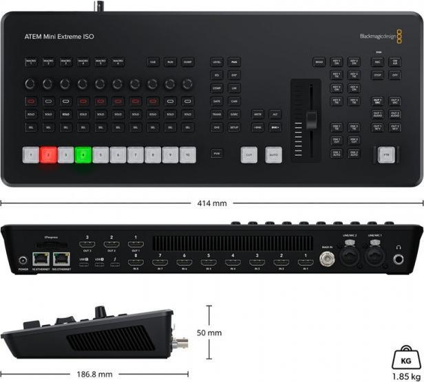 Produktbild Blackmagic ATEM Mini Extreme ISO G2 (Diverses Video Zubehör)
