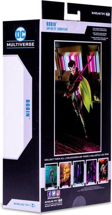 Actual product image McFarlane DC Multiverse figurine Robin (Infinite Frontier) 18 cm