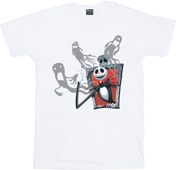 Immagine prodotto Disney Nightmare Before Christmas Ghosts Of Jack Maglietta Ampia Donna (XL)