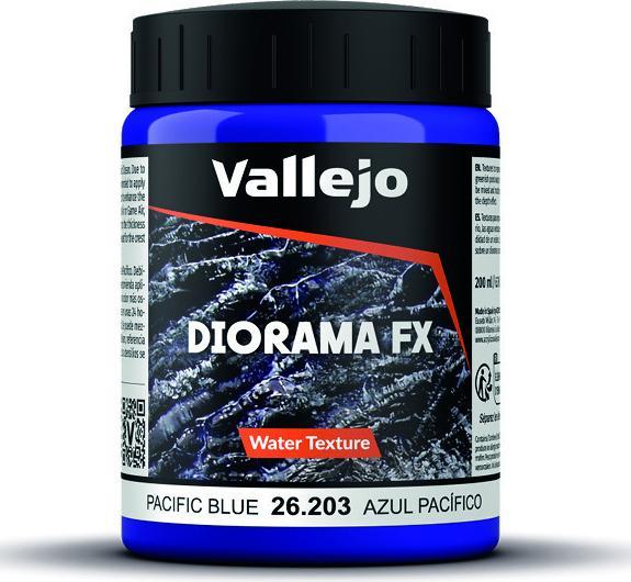 Actual product image AirbrushKing Pacifik Blue 200ml - Vallejo