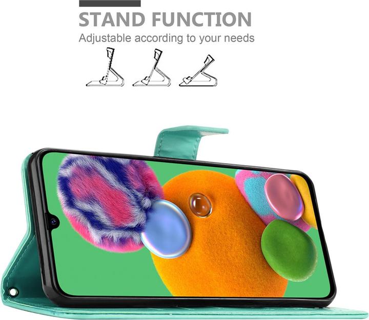 Actual product image Cadorabo Flower Book Cover (Samsung Galaxy A90 5G)