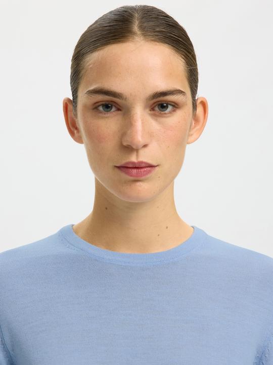 Produktbild Selected Slfthea Ls Knit Merino O-Neck Noos (S)