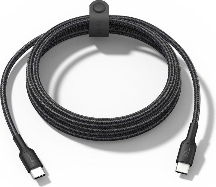 Produktbild Belkin USB-C/USB-C Gaming Kabel 2m gefl. Switch 2 ENA008hq2MBK (2 m, USB 2.0)