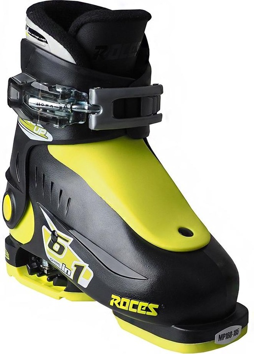 Actual product image Roces Buty narciarskie Idea Up czarno-limonkowe JUNIOR 450490 18 25-29 (18)
