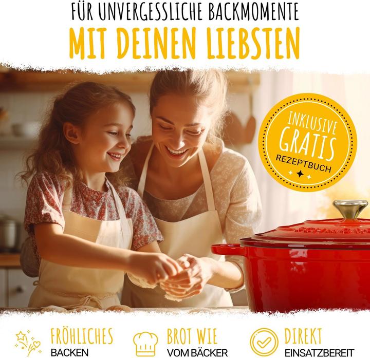 Produktbild Susani Brotbackform mit Deckel und Gärkorb (26 cm)