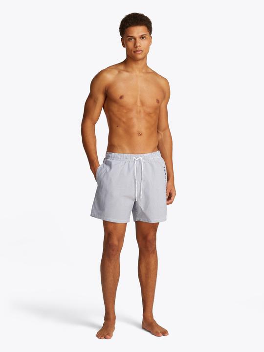 Immagine prodotto Tommy Hilfiger Medium lange Heren Zwembroek met Streep - White - Maat XXL (XXL)
