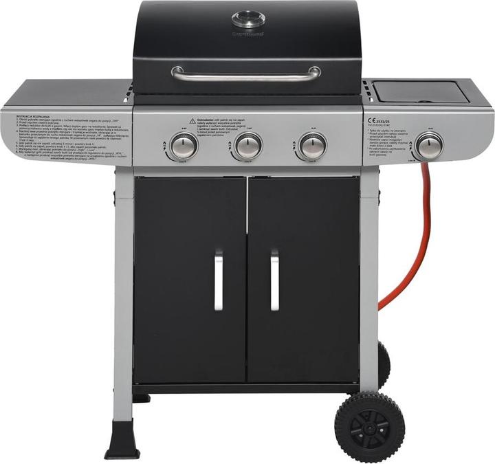 Produktbild Ravanson GO-3 Grill ogrodowy gazowy 13 kW 39 cm x 50.5 cm (13 kW)