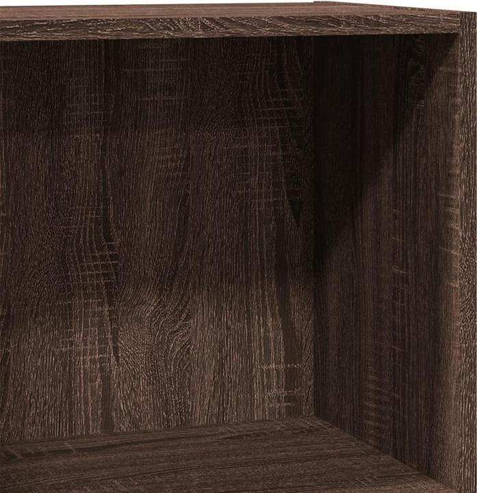 Image du produit VidaXL Bücherregal Regal Standregal Büroregal Aktenregal Braun Eichen-Optik (60 x 30 x 77 cm)
