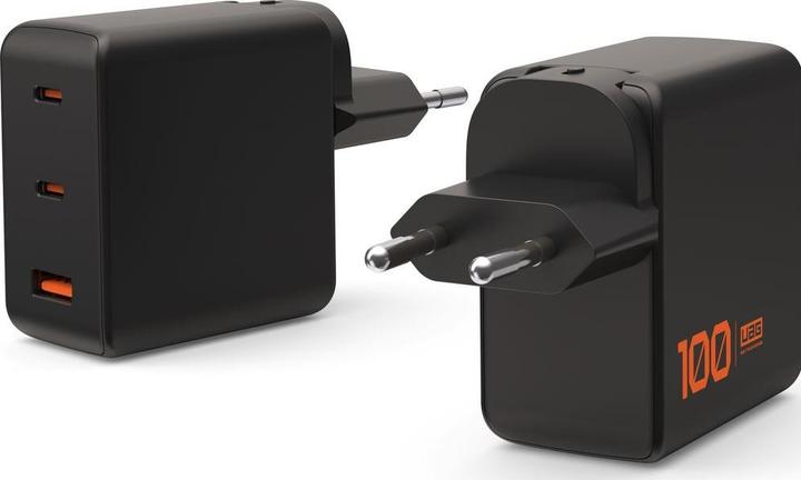 UAG Boost Charge USB-C PD 3.0 PPS Wall Charger 100W (100 W, 3 Ports)