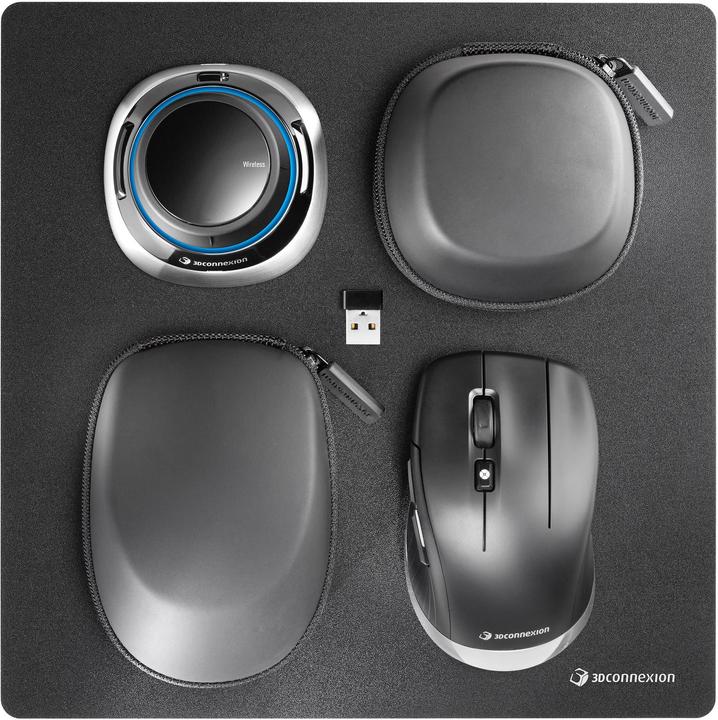 Image du produit 3Dconnexion Kit sans fil SpaceMouse (Filaire, Sans fil)