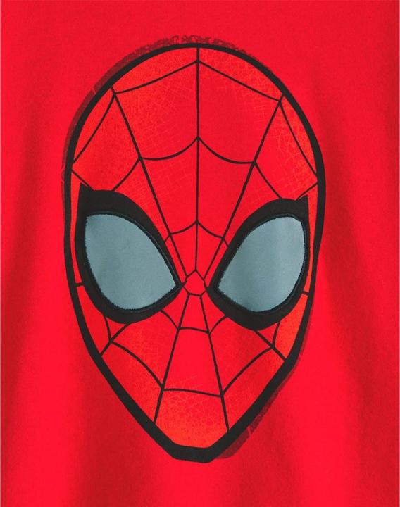 Immagine prodotto Spiderman Felpa con Cappuccio Viso Bambini (128)