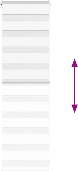 Produktbild vidaXL Zebra-Jalousie (40 x 100 cm)