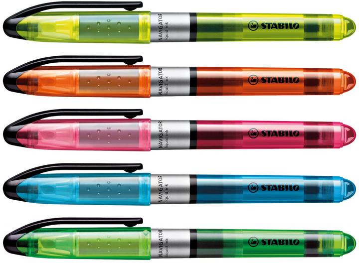 Produktbild STABILO NAVIGATOR Textmarker (Orange, 1 mm, 1 x)