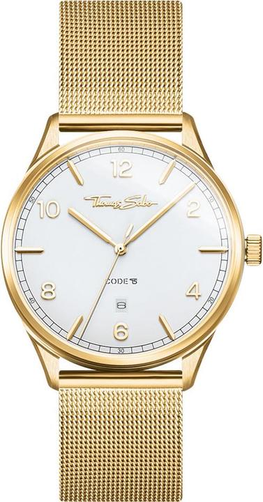 Thomas Sabo Code TS Yellow Gold (Analoguhr, 40 mm)