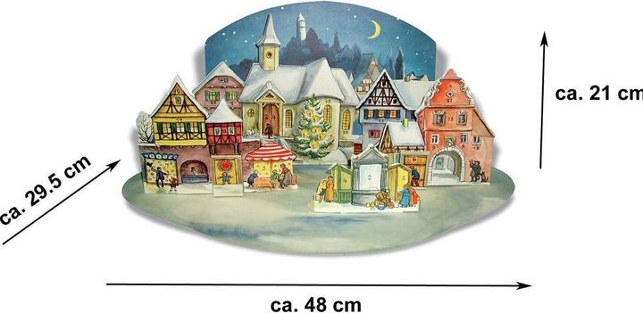 Actual product image Sellmer Kleine Stadt im Mondschein