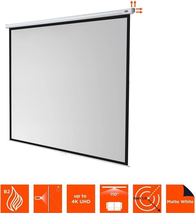 Actual product image Celexon Rollo Economy, Canvas, 1:1 (167", 1:1)