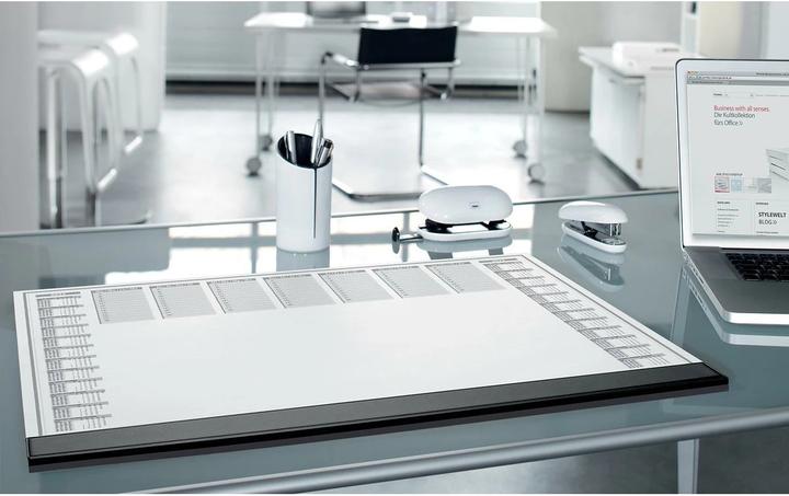 Actual product image Sigel Schreibtischunterlage Office 2026/2027 weiss Papier 59,5 x 41,0 cm, 40 Blatt