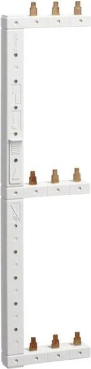 Immagine prodotto Hager Sbarra a 3 poli KCL368L 3 file 125 mm verticale sinistra