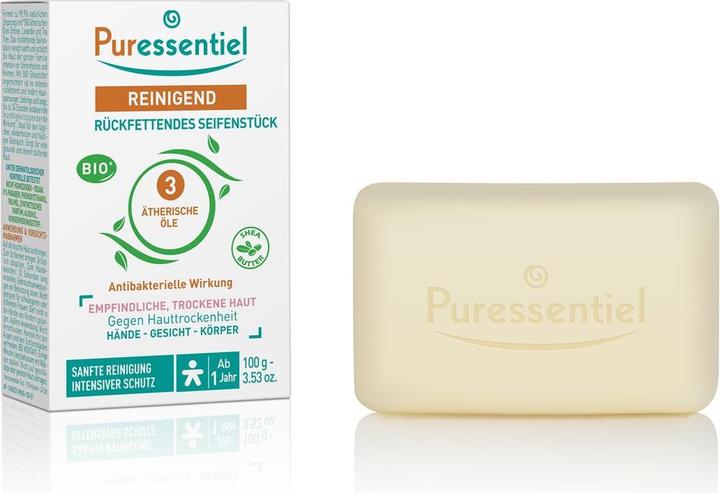 Produktbild Puressentiel Rückfettende Seife (Seifenlotion)