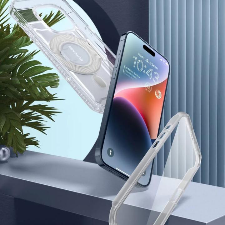 Produktbild Supcase UB Pro Mag case with MagSafe for iPhone 15 Pro - transparent (Apple iPhone 15 Pro)