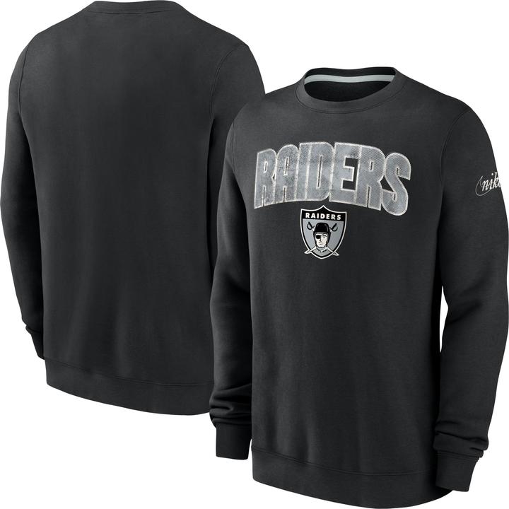Nike Las Vegas Raiders Rewind Club Crew Fleece L (L)