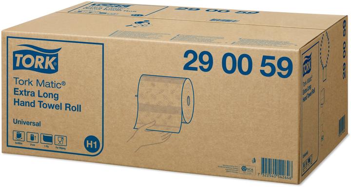 Actual product image Tork 6 Towel Rolls Matic® H1 Universal Extra Long 1-ply white (6x)