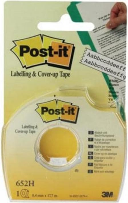 3M Beschriftungsband Post-it im Handabroller 8.4mm x 17.7 m (8.40 mm)