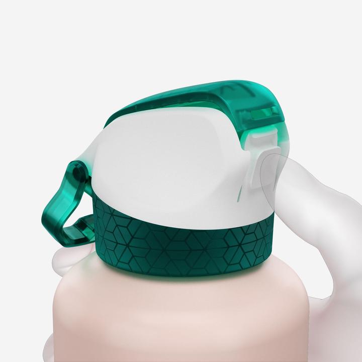 Immagine prodotto Quechua Bottiglia da 0,6 l con cannuccia a sgancio rapido in alluminio - 900 (0.60 l)