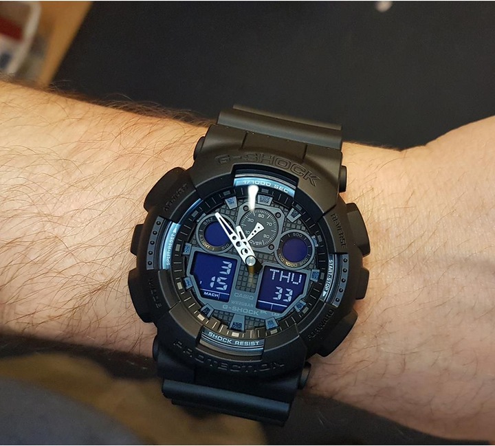 Produktbild G-Shock Ga-100-1a1 (Analoguhr, Digitaluhr, 51.20 mm)