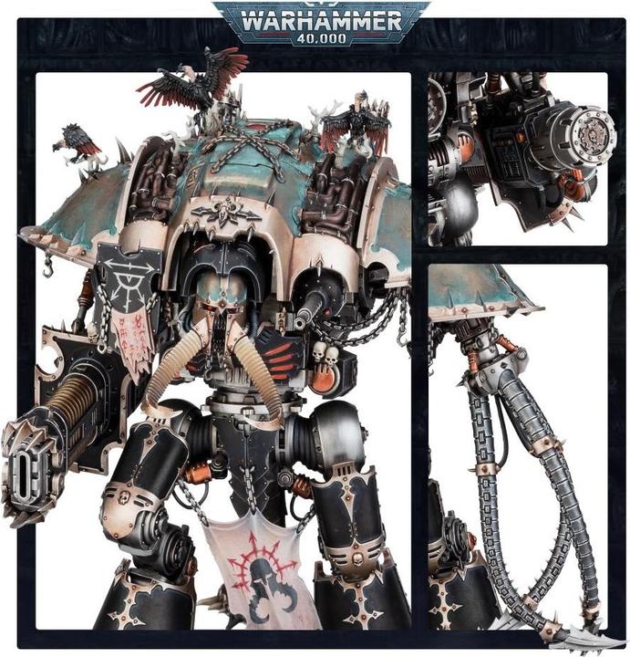 Immagine prodotto Games Workshop Warhammer 40.000 - Cavaliere del Caos K. Abominante (Materiale sintetico)