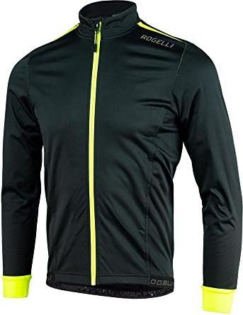 Produktbild Rogelli Core Fahrradjacke Herren - Rennradjacke - Schwarz/Gelb (XL)