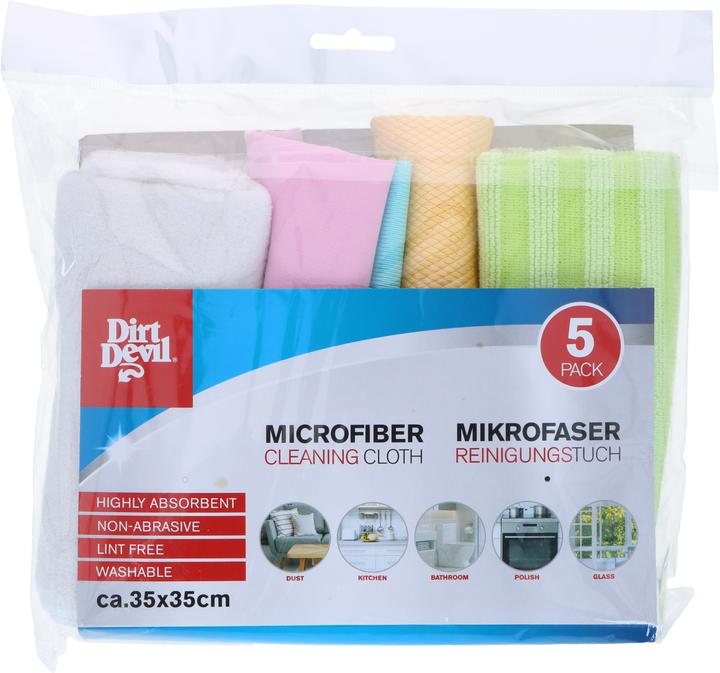 Dirt Devil Microfibre cloths (5 pcs.)