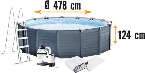 Image du produit Intex Panneau gris graphite Pool 478 x 124 cm (478 x 124 cm)